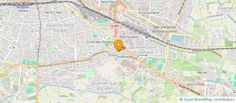 localisation de l'entreprise MONSIEUR ABDELAZIZ HADRI  AVIGNON