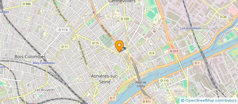 localisation de l'entreprise MONSIEUR ABDELAZIZ HAIMEUR  ASNIERES-SUR-SEINE