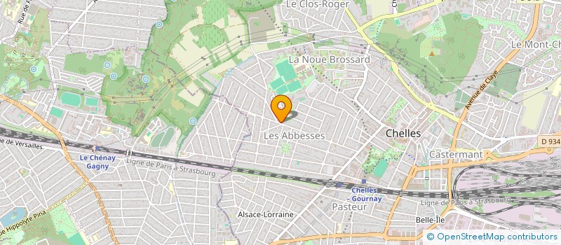 localisation de l'entreprise MONSIEUR ABDELAZIZ HAMI  CHELLES