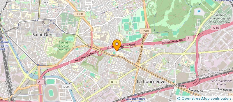 localisation de l'entreprise MONSIEUR ABDELAZIZ HAMNACHE à SAINT-DENIS