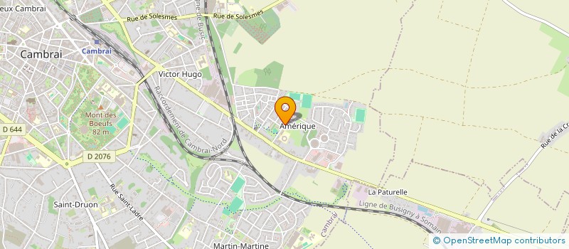 localisation de l'entreprise MONSIEUR ABDELAZIZ HANDA  CAMBRAI