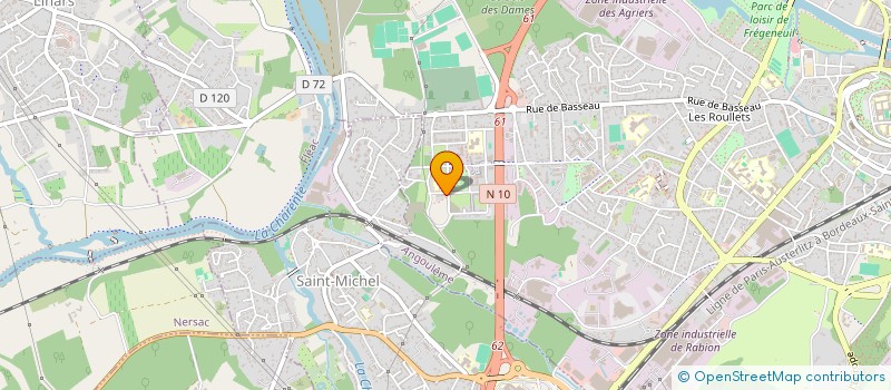 localisation de l'entreprise MONSIEUR ABDELAZIZ HAOUACH à ANGOULEME