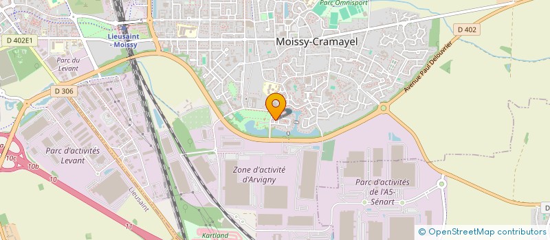 localisation de l'entreprise MONSIEUR ABDELAZIZ HASSAIM à MOISSY-CRAMAYEL