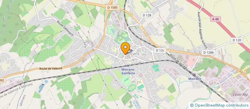 localisation de l'entreprise MONSIEUR ABDELAZIZ KAROUI à MOIRANS