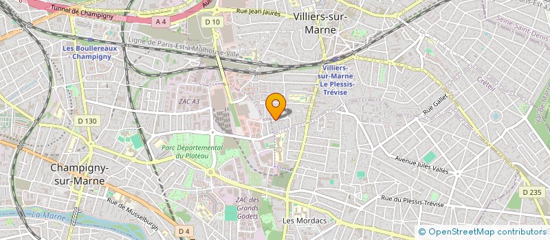 localisation de l'entreprise MONSIEUR ABDELAZIZ KHELIFA  VILLIERS-SUR-MARNE