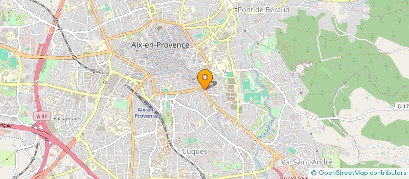 localisation de l'entreprise MONSIEUR ABDELAZIZ LARBI  AIX-EN-PROVENCE