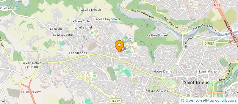 localisation de l'entreprise MONSIEUR ABDELAZIZ MAATOUGUI à SAINT-BRIEUC