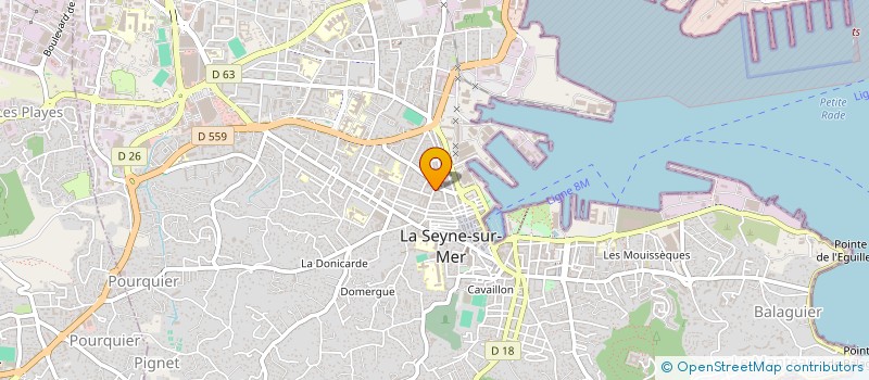 localisation de l'entreprise MONSIEUR ABDELAZIZ MATMOURI  LA SEYNE-SUR-MER