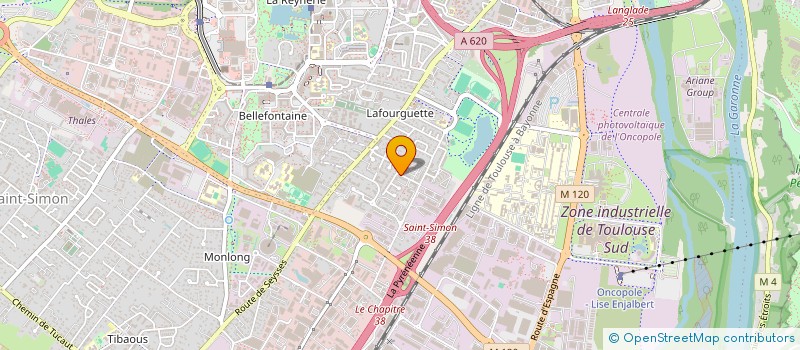 localisation de l'entreprise MONSIEUR ABDELAZIZ MEFTAH  TOULOUSE