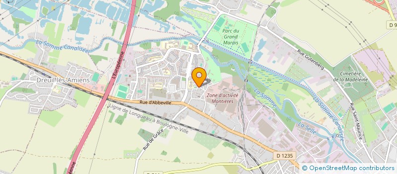 localisation de l'entreprise MONSIEUR ABDELAZIZ MEKRANE  AMIENS