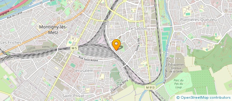 localisation de l'entreprise MONSIEUR ABDELAZIZ MERADI  METZ