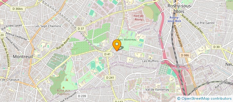 localisation de l'entreprise MONSIEUR ABDELAZIZ MESSAABI à MONTREUIL