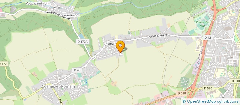 localisation de l'entreprise MONSIEUR ABDELAZIZ MIMOUNI à COSNES-ET-ROMAIN