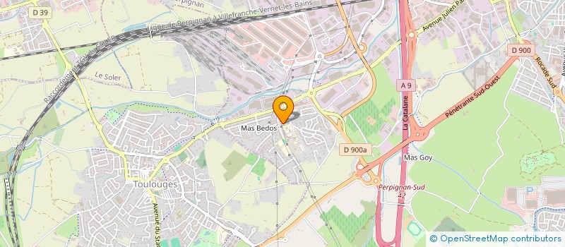 localisation de l'entreprise MONSIEUR ABDELAZIZ MIR  PERPIGNAN