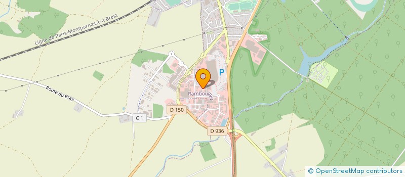 localisation de l'entreprise MONSIEUR ABDELAZIZ MOUSSA à RAMBOUILLET