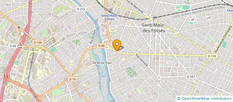 localisation de l'entreprise MONSIEUR ABDELAZIZ MYAH  SAINT-MAUR-DES-FOSSES