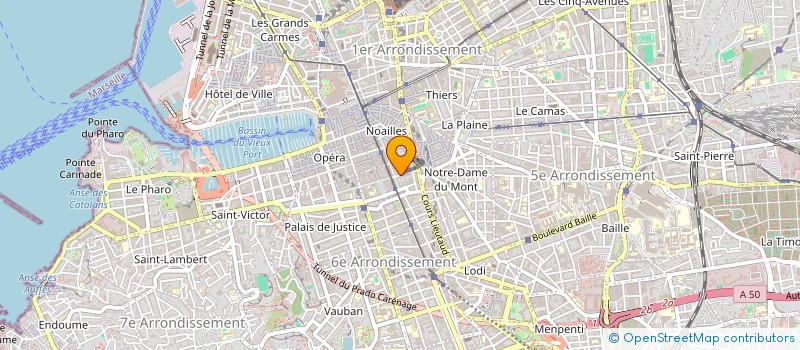 localisation de l'entreprise MONSIEUR ABDELAZIZ OUBOUMLAL  MARSEILLE 6