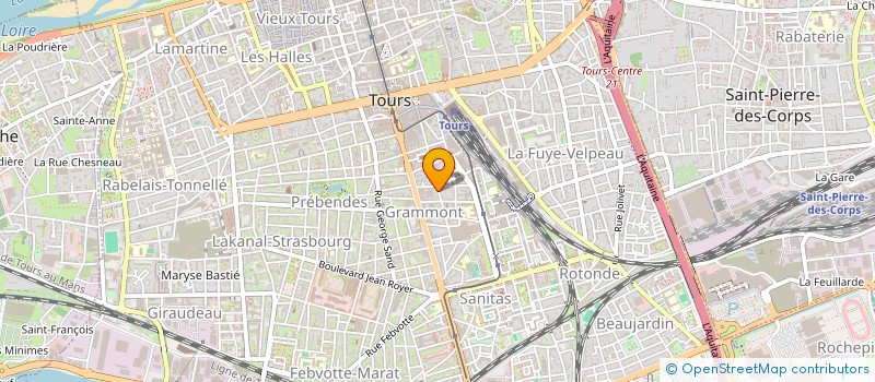 localisation de l'entreprise MONSIEUR ABDELAZIZ OUSRI  SAINT-PIERRE-DES-CORPS