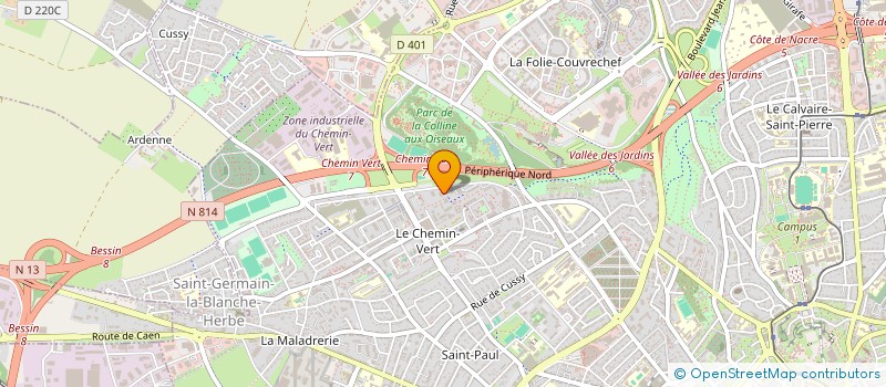 localisation de l'entreprise MONSIEUR ABDELAZIZ RATTAL à CAEN