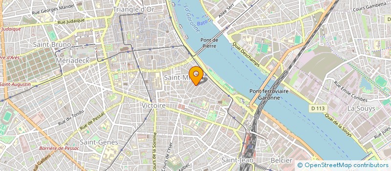 localisation de l'entreprise MONSIEUR ABDELAZIZ RHOUFIR  BORDEAUX