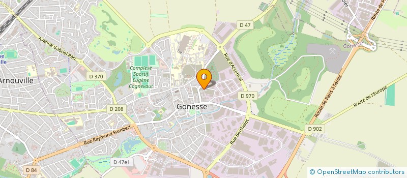 localisation de l'entreprise MONSIEUR ABDELAZIZ SABRI à GONESSE