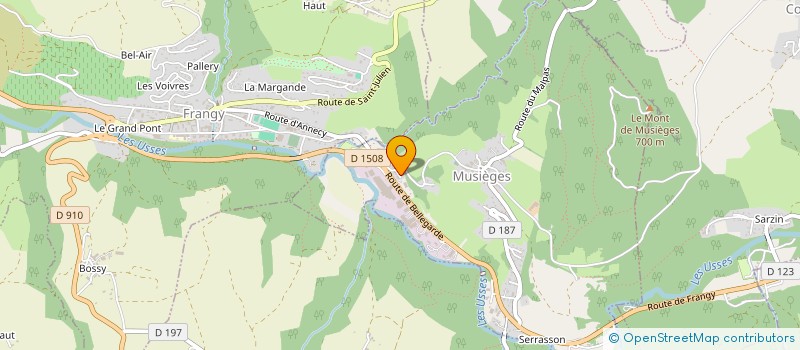 localisation de l'entreprise MONSIEUR ABDELAZIZ SAOUD  MUSIEGES