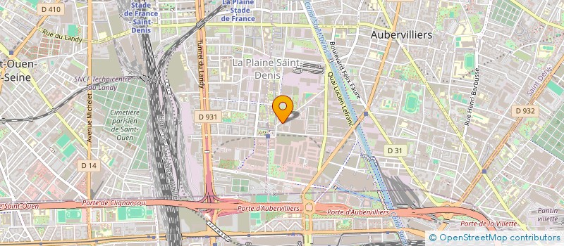 localisation de l'entreprise MONSIEUR ABDELAZIZ SLIMI  AUBERVILLIERS