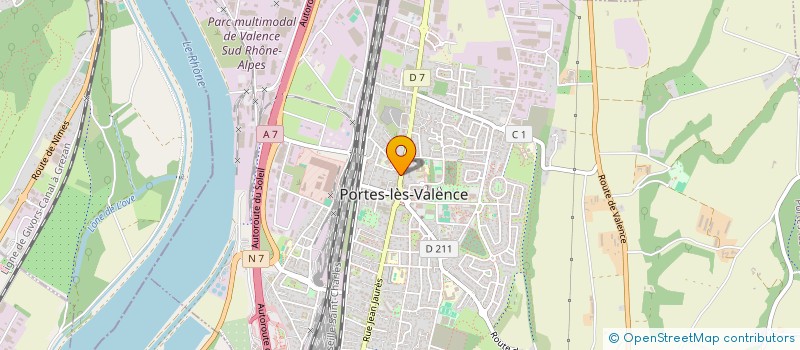 localisation de l'entreprise MONSIEUR ABDELAZIZ SOUILLAH  PORTES-LES-VALENCE