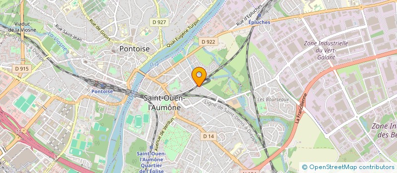 localisation de l'entreprise MONSIEUR ABDELAZIZ YADA à SAINT-OUEN-L'AUMONE
