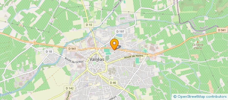 localisation de l'entreprise MONSIEUR ABDELAZIZ YAHYAOUI à VALREAS