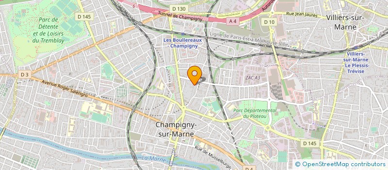 localisation de l'entreprise MONSIEUR ABDELAZIZ ZADI à CHAMPIGNY-SUR-MARNE