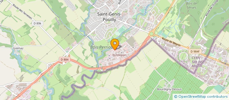 localisation de l'entreprise MONSIEUR ABDELAZIZ ZEGHIDA à SAINT-GENIS-POUILLY