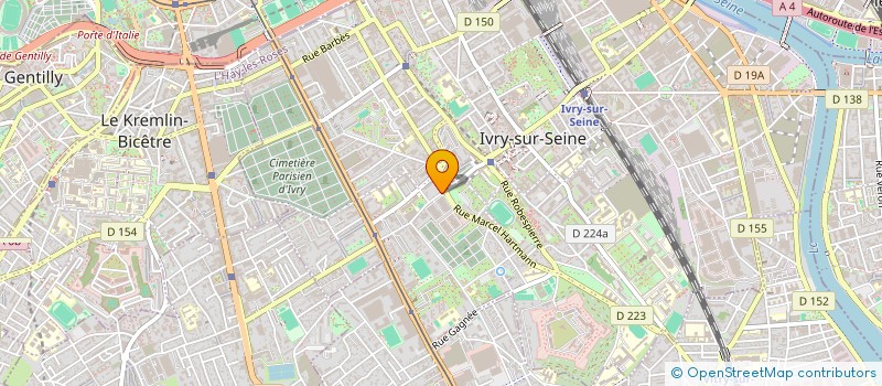 localisation de l'entreprise MONSIEUR ABDELAZIZ ZEKRI  IVRY-SUR-SEINE