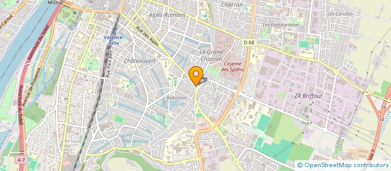 localisation de l'entreprise MONSIEUR ABDELAZIZ ZOUHEIR  VALENCE