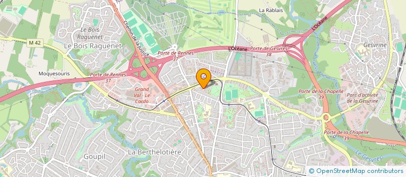 localisation de l'entreprise MONSIEUR ABDELBAGUI OMAR ABDALLAH à NANTES