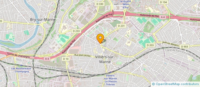 localisation de l'entreprise MONSIEUR ABDELBAHI AZZOUG à VILLIERS-SUR-MARNE