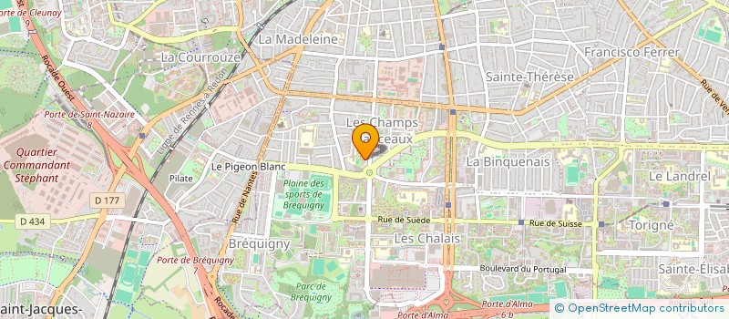 localisation de l'entreprise MONSIEUR ABDELBAKHI MOHAMMAD IBRAHIM  RENNES