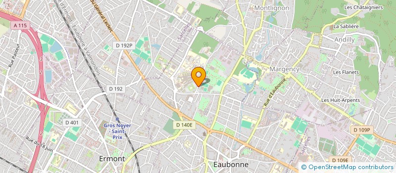 localisation de l'entreprise MONSIEUR ABDELBAKI BENYAHIA à EAUBONNE