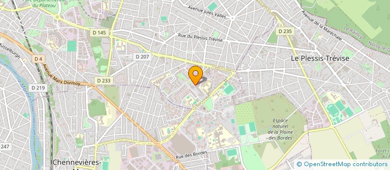 localisation de l'entreprise MONSIEUR ABDELBAKI CHOUAOU à CHAMPIGNY-SUR-MARNE