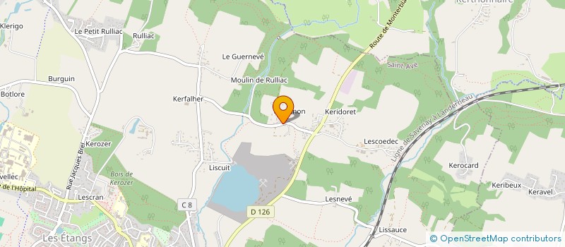 localisation de l'entreprise MONSIEUR ABDELBAKI DRIAS  HELLEAN