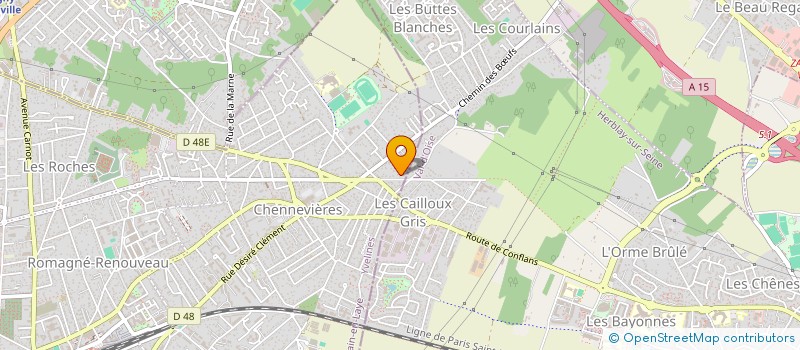 localisation de l'entreprise MONSIEUR ABDELBAKI EFAIKI  CONFLANS-SAINTE-HONORINE