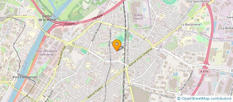 localisation de l'entreprise MONSIEUR ABDELBAQI GOTBANE à ANGERS