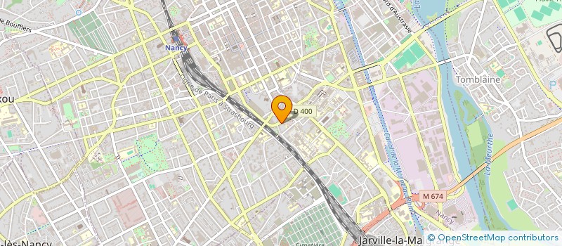 localisation de l'entreprise MONSIEUR ABDELBARI IDDIR  NANCY