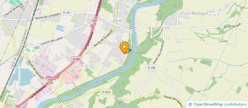 localisation de l'entreprise MONSIEUR ABDELBASAT FAROUQ  NOE