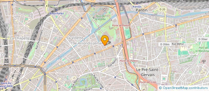 localisation de l'entreprise MONSIEUR ABDELBASET MATMATI  PARIS