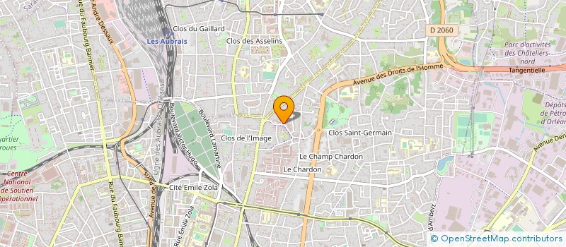 localisation de l'entreprise MONSIEUR ABDELBASSET ALKAMA à ORLEANS
