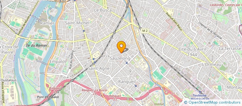 localisation de l'entreprise MONSIEUR ABDELBASSET BELABDI à TOULOUSE