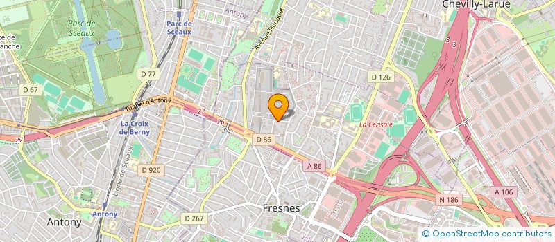 localisation de l'entreprise MONSIEUR ABDELBASSET GHEDIRI à FRESNES