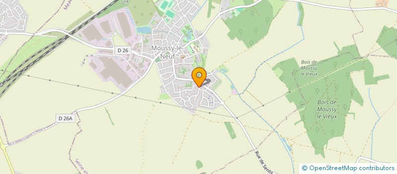 localisation de l'entreprise MONSIEUR ABDELBASSET LAJILI  MOUSSY-LE-NEUF