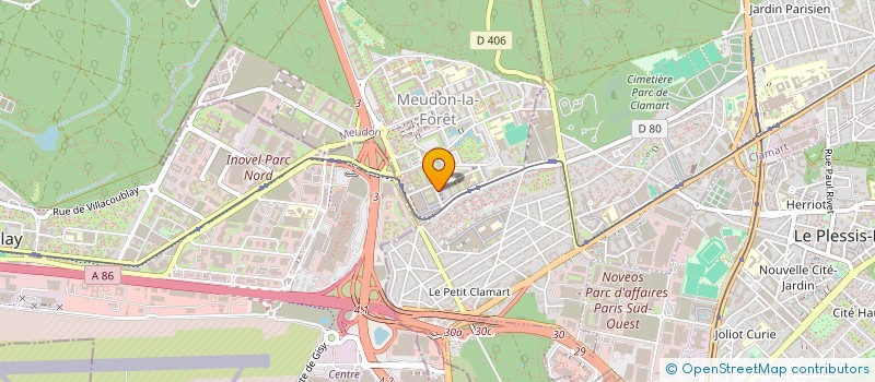 localisation de l'entreprise MONSIEUR ABDELBASSET OUNI à MEUDON